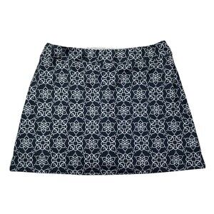 Ekouaer Womens XXL 2XL Floral Elastic Waist Stretch Tennis Skirt‎ Skort